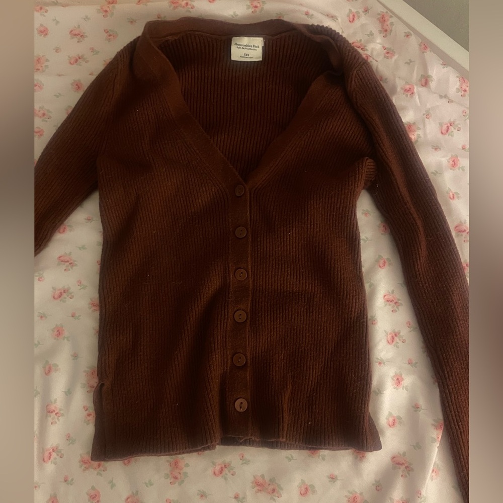 Abercrombie and Fitch button up fall top🍂